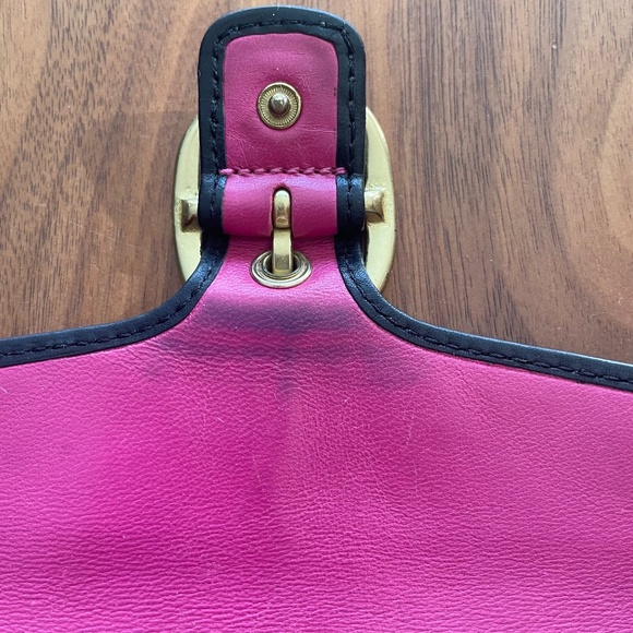 Coach Bleeker Signature Brown & Tan Snap/Buckle Wallet - Picture 9 of 15